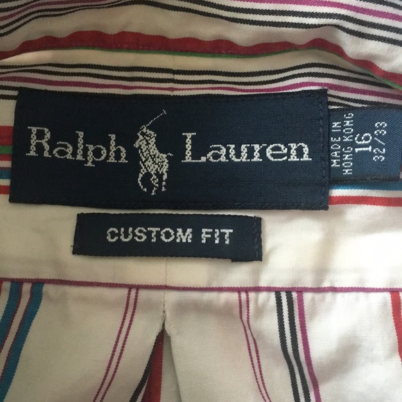 Ralph Lauren custom fit dress Shirt - Picture 3 of 4